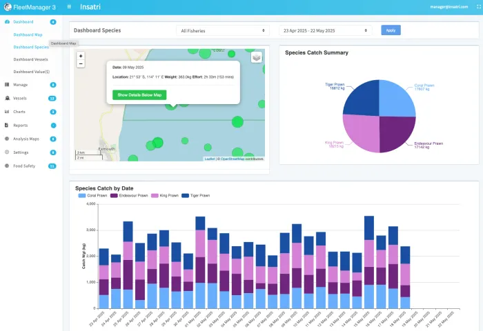 Screenshot of Fleet Manager
